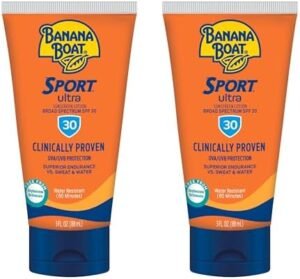 Banana Boat Sport Performance Sunscreen Lotion SPF 30, 3 Ounce (Pack of 2 – Wholesale & Export UAE