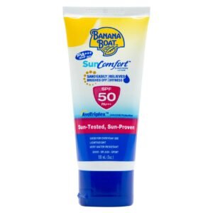Banana-Boat-Sun-Comfort-Sunscreen-Lotion-SPF50-90ml Banana Boat Sun Comfort Sunscreen Lotion SPF50, 90ml – Wholesale & Export UAE