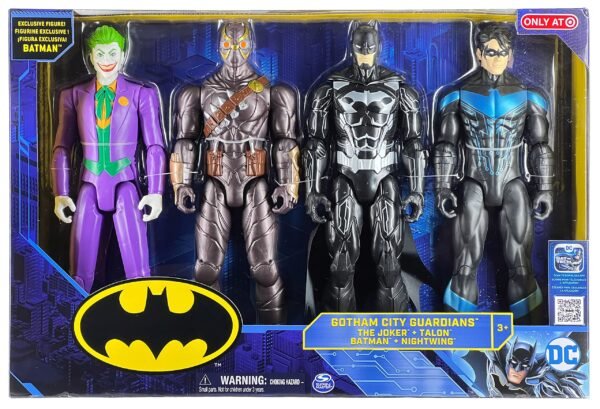 Batman Gotham City Guardians 12-inch Action Figure 4-Pack Metal-Tech Batman Nightwing Talon Joker – Wholesale & Export UAE