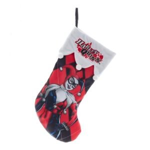 Batman Kurt Adler 19 Inch Harley Quinn Stocking, Red – Wholesale & Export UAE
