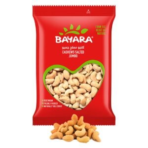 Bayara Cashews Salted Jumbo 400g – Wholesale & Export UAE