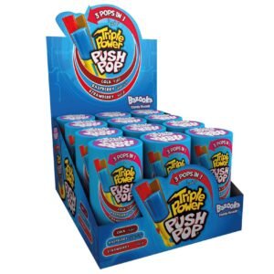 Bazooka Triple Power Push Pop, 34g – Wholesale & Export UAE