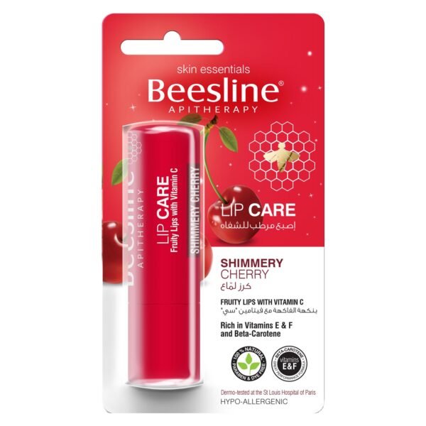 Beesline-Shimmery-Cherry-Lip-Care-Balm-4g-1 Beesline Shimmery Cherry Lip Care Balm, 4g – Wholesale & Export UAE