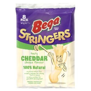Bega Stringers Cheddar Cheese Flavour, 160g – Wholesale & Export UAE