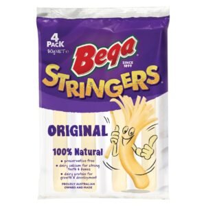Bega Stringers Original Cheese, 20g Pack of 4 – Wholesale & Export UAE