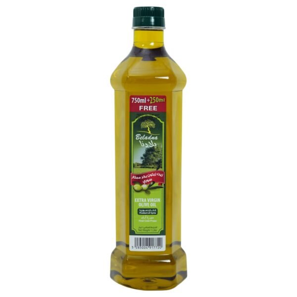 Beladna Extra Virgin Olive Oil, 1L – Wholesale & Export UAE