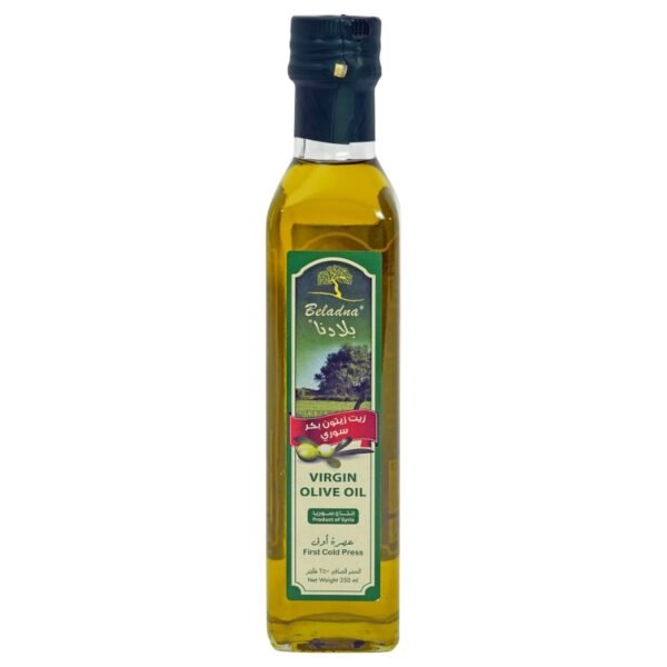 Beladna Virgin Olive Oil, 250ml – Wholesale & Export UAE