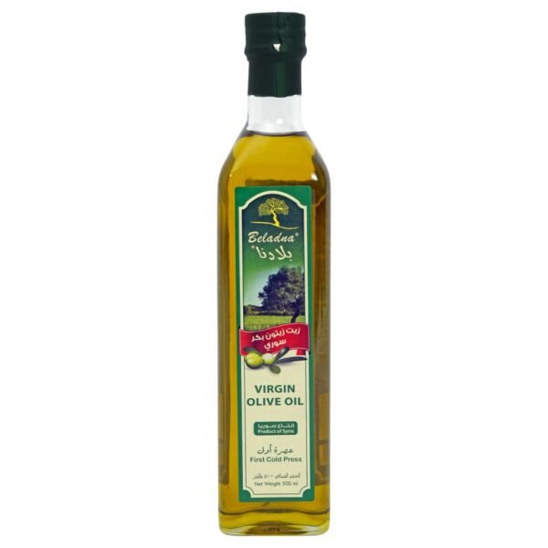 Beladna Virgin Olive Oil, 500ml – Wholesale & Export UAE