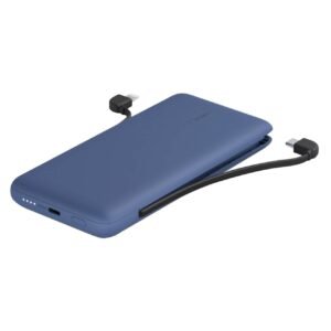 Belkin Boost Charge Plus Power Bank with Integrated Cables 10000mAh Blue – Wholesale & Export UAE