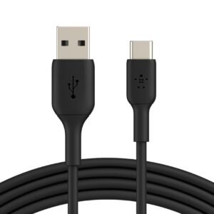 Belkin BoostCharge USB-C to USB-A Charger Cable, Black, 1m – Wholesale & Export UAE