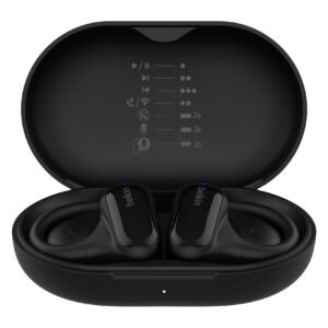 Belkin SoundForm ClearFit Truly Wireless Bluetooth On-Ear Earbuds with Charging Case, Sand – Wholesale & Export UAE
