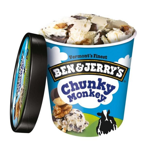 Ben & Jerry's Chunky Monkey Ice Cream 473ml – Wholesale & Export UAE