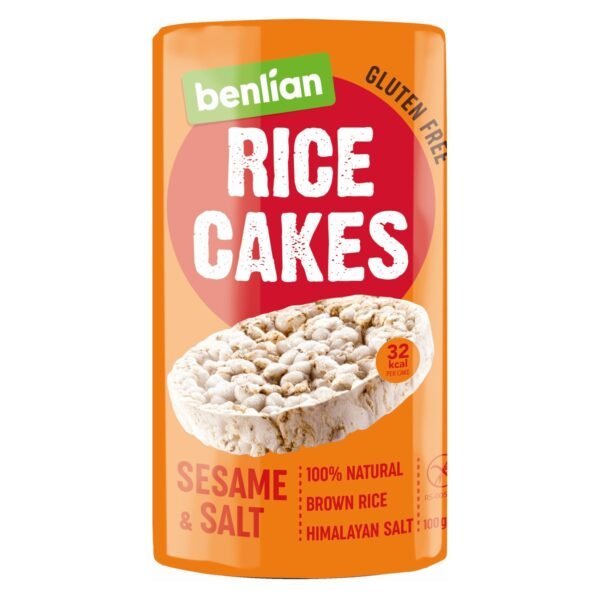 Benlian Sesame and Salt Rice Cakes, 100g – Wholesale & Export UAE