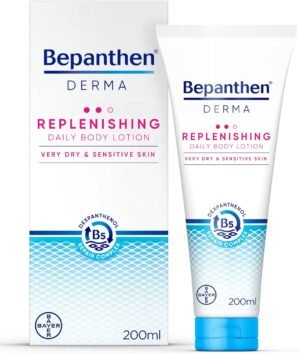 Bepanthen-Derma-Replenishing-Daily-Body-Lotion-200ml-Tube-1 Bepanthen Derma Replenishing Daily Body Lotion, 200ml Tube – Wholesale & Export UAE