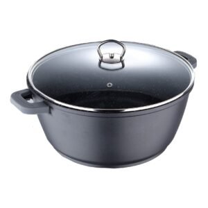 Bergner-Classic-Novum-Casserole-With-Lid-Grey-32cm-2 Bergner Classic Novum Casserole With Lid Grey 32cm – Wholesale & Export UAE