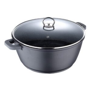 Bergner Classic Novum Casserole With Lid Grey 44cm – Wholesale & Export UAE