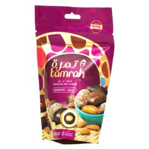 Best Assorted Chocolate Covered Date and Almond, 100g – Wholesale & Export UAE