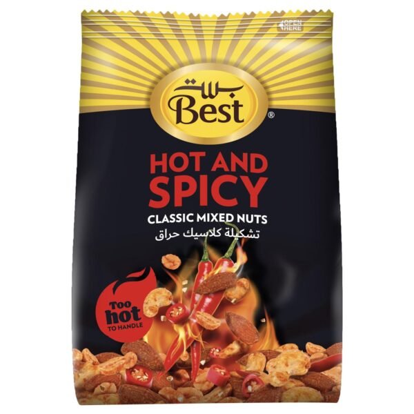 Best Hot and Spicy Classic Mixed Nuts, 150g – Wholesale & Export UAE