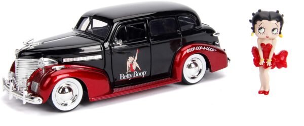 Betty Boop 1939 Chevy Master Deluxe 124 DieCast Vehicle With275Inch DieCast Figure – Wholesale & Export UAE