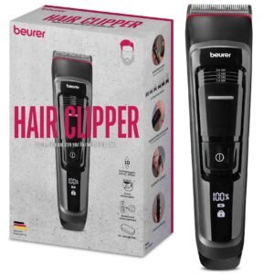 Beurer 6-Piece Hair Clipper With Led Display, Black – Wholesale & Export UAE