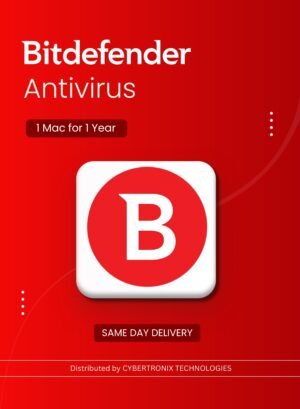 Bitdefender Antivirus 1 Mac for 1 Year Digital License SAME DAY DELIVERY – Wholesale & Export UAE