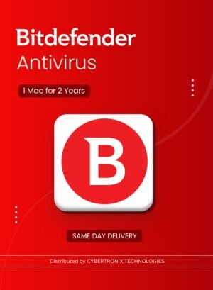 Bitdefender Antivirus 1 Mac for 2 Years Digital License SAME DAY DELIVERY – Wholesale & Export UAE