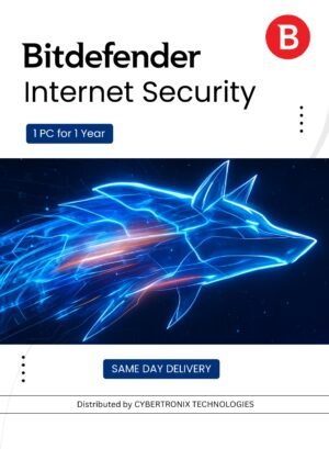 Bitdefender Internet Security 1 PC for 1 Year Digital License SAME DAY DELIVERY – Wholesale & Export UAE