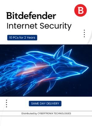 Bitdefender Internet Security 10 PCs for 2 Years Digital License SAME DAY DELIVERY – Wholesale & Export UAE