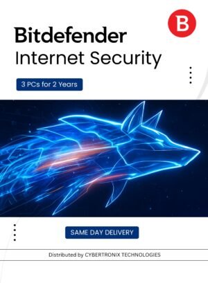 Bitdefender Internet Security 3 PCs for 2 Years Digital License SAME DAY DELIVERY – Wholesale & Export UAE