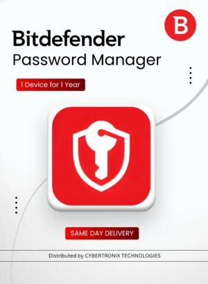 Bitdefender Password Manager 1 Device for 1 Year Digital License SAME DAY DELIVERY – Wholesale & Export UAE