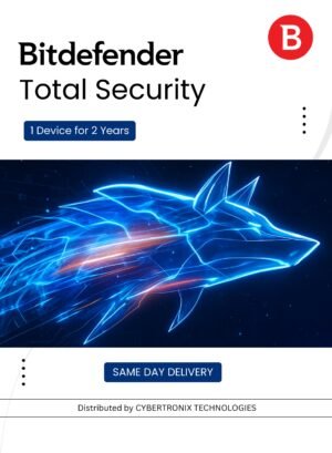 Bitdefender Total Security 1 Device for 2 Years Digital License SAME DAY DELIVERY – Wholesale & Export UAE