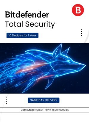 Bitdefender Total Security 10 Devices for 1 Year Digital License SAME DAY DELIVERY – Wholesale & Export UAE