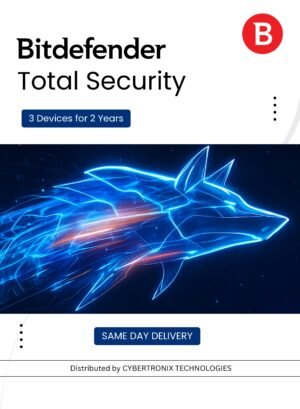 Bitdefender Total Security 3 Devices for 2 Years Digital License SAME DAY DELIVERY – Wholesale & Export UAE