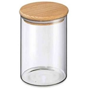 Blackstone Canister With Lid YK4103 750ml Clear – Wholesale & Export UAE