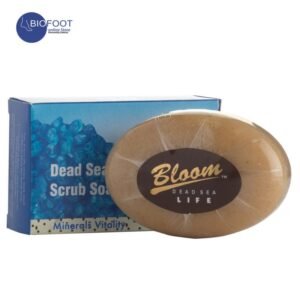 Bloom Dead Sea Scrub Soap Bar, Enriched with Natural Dead Sea Minerals 90g – Wholesale & Export UAE