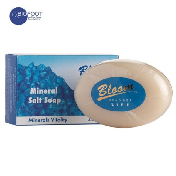 Bloom Mineral Salt Soap Bar, Enriched with Natural Dead Sea Minerals 90g – Wholesale & Export UAE