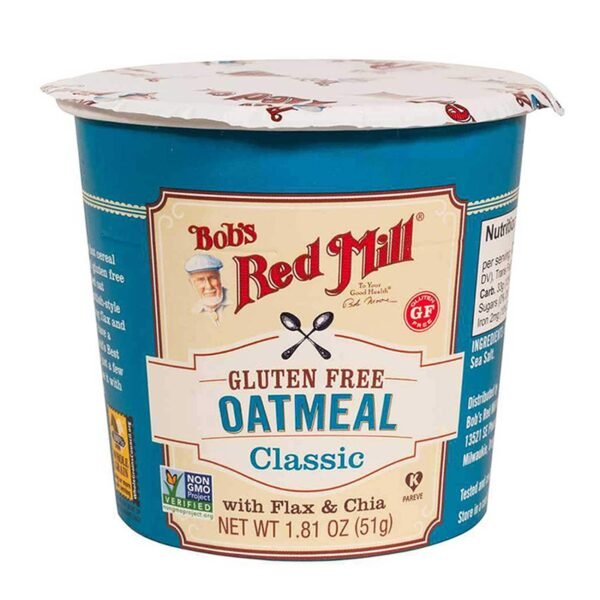 Bobx27s-Red-Mill-Gluten-Free-Oatmeal-Cup-Classic-with-Flax-amp-Chia-Non-GMO-51g-1 High Precision And Efficient Automatic Packaging