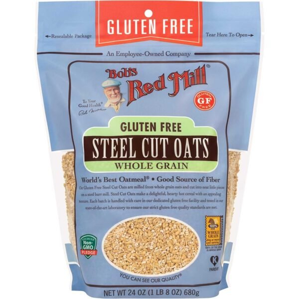 Bob's Red Mill Gluten Free Steel Cut Oats Whole Grain Non-GMO 680g – Wholesale & Export UAE