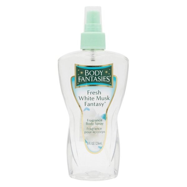 Body Fantasies Body Spray, Fresh White Musk Fantasy, 236ml – Wholesale & Export UAE