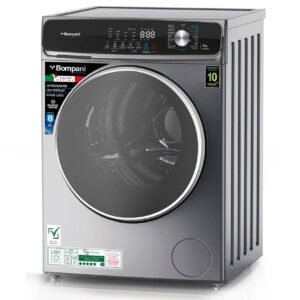 Bompani Front Load Washing Machine, 1200RPM, 8KG, Silver – Wholesale & Export UAE