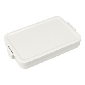 Brabantia Make And Take Plastic Flat Lunch Box Light Grey 1.1L – Wholesale & Export UAE