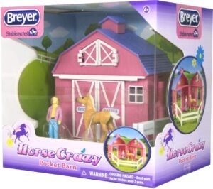 Breyer Stablemates Horse Crazy Pocket Barn and Horse Play Set – Wholesale & Export UAE