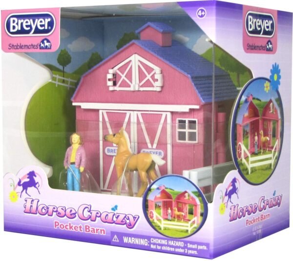 Version 1.0.0 Breyer Stablemates Horse Crazy Pocket Barn and Horse Play Set – Wholesale & Export UAE