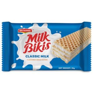 Britannia Milk Bikis Classic Milk Flavoured Cream Wafers, 36g – Wholesale & Export UAE