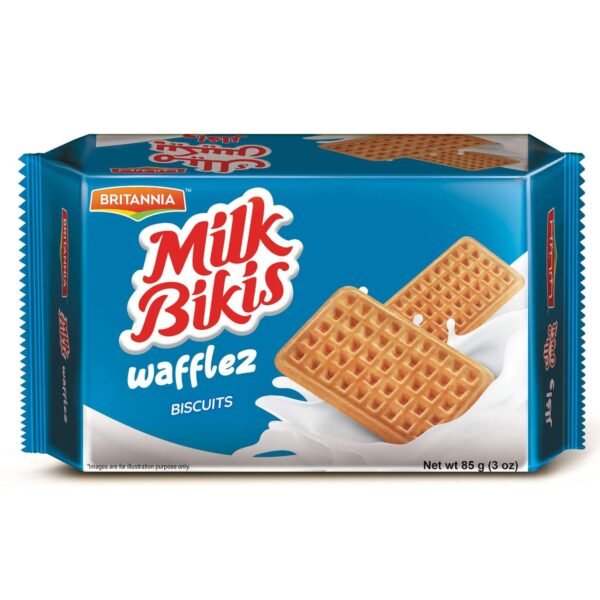 Britannia Milk Bikis Wafflez Biscuits, 85g – Wholesale & Export UAE