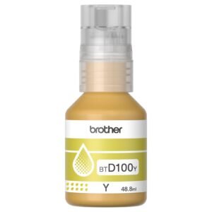 Brother BTD100Y Ink Toner Cartridge Bottle, Yellow, 48.8ml – Wholesale & Export UAE
