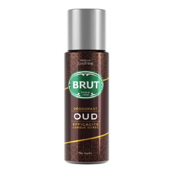 Brut Oud Deodorant Spray Brown 200ml – Wholesale & Export UAE