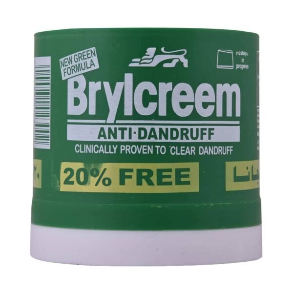 Brylcreem Hair Dressing Anti Dandruff Cream Green 140ml – Wholesale & Export UAE