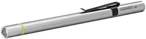 COAST A9R 54 Lumen Rechargeable Inspection Beam LED Penlight with Flex Charge and Charging Cap, Silver – Wholesale & Export UAE