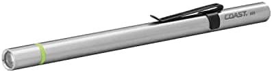 COAST A9R 54 Lumen Rechargeable Inspection Beam LED Penlight with Flex Charge and Charging Cap, Silver – Wholesale & Export UAE